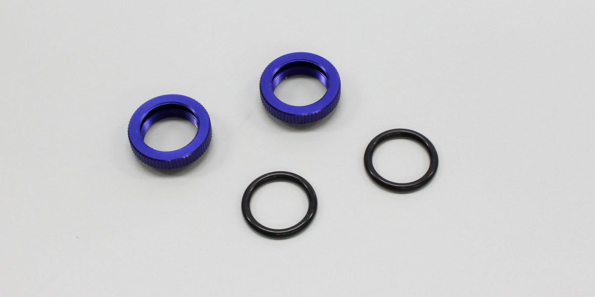FM364 Shock Adjustable Nut(Blue) FM364BL  - KYOSHO RC